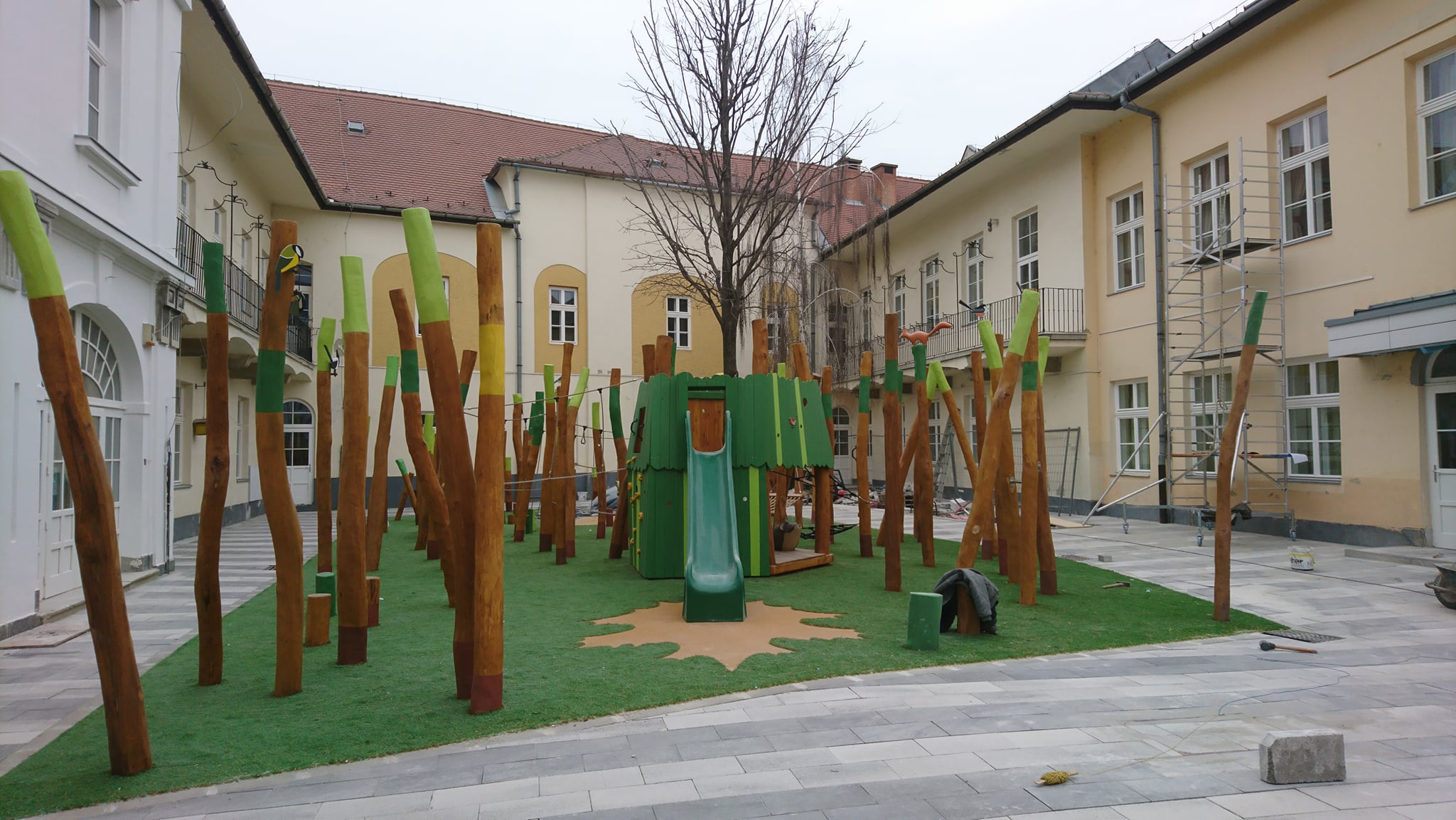 Ilyen lesz felújítás után a Szent Imre Általános Iskola és Óvoda